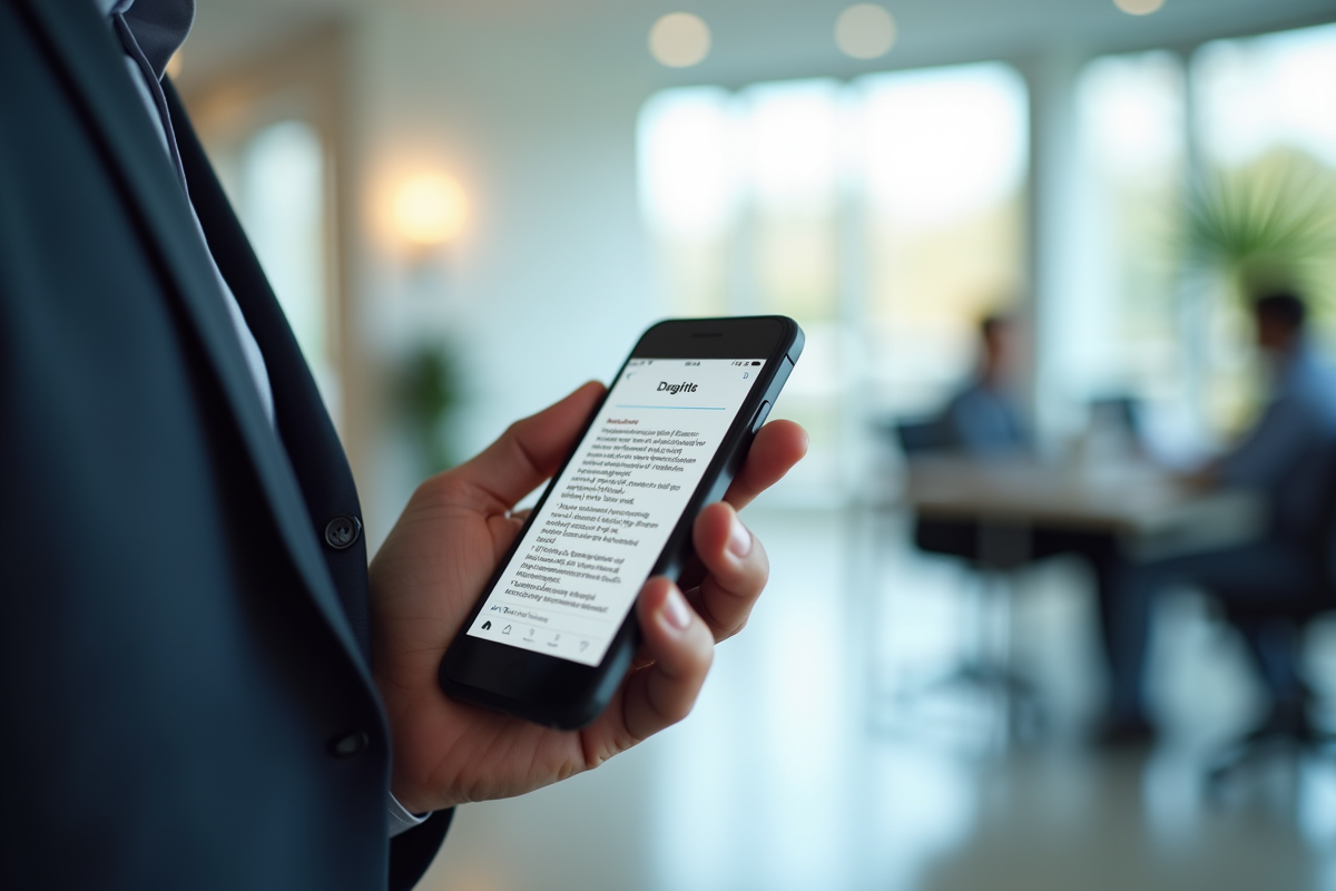 correspondance professionnelle