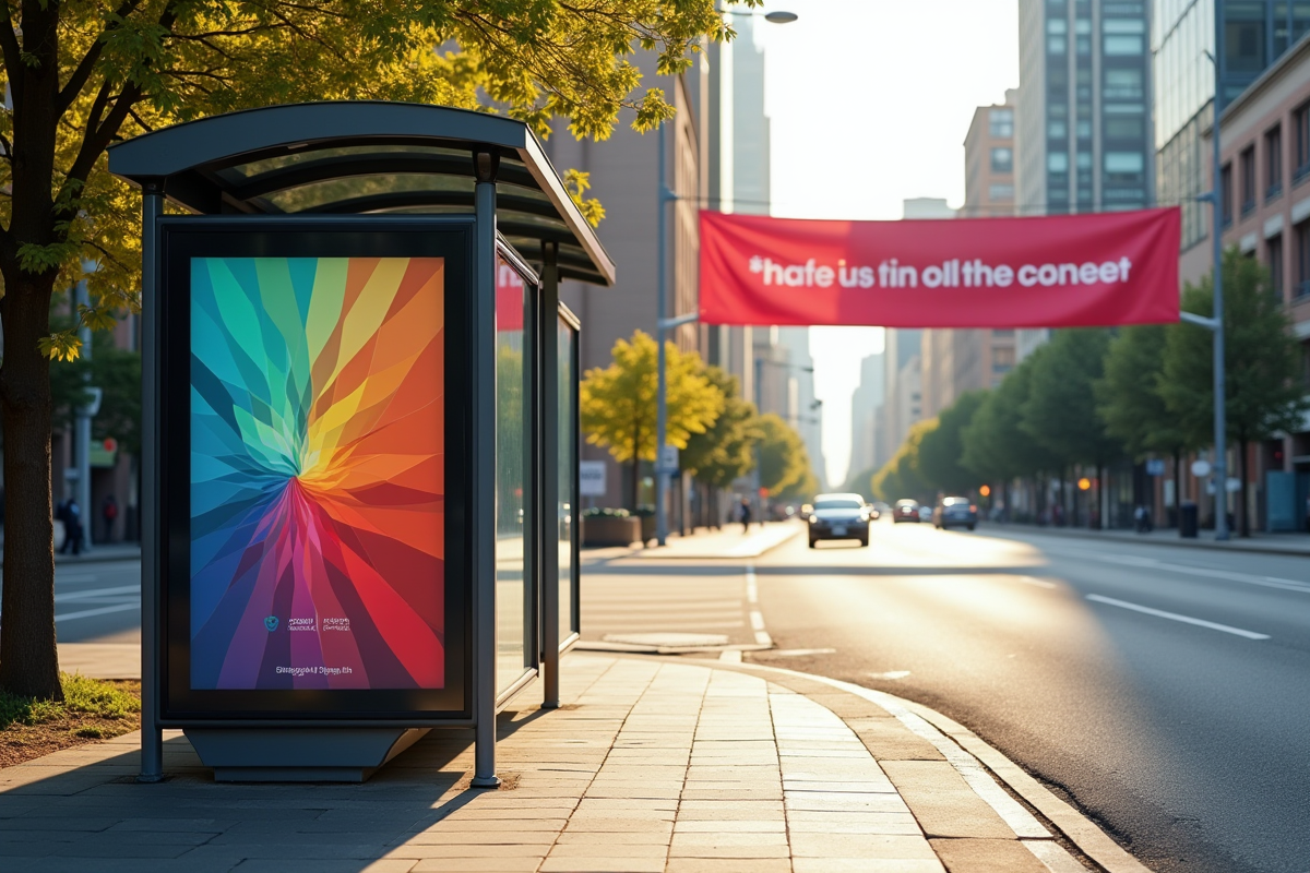 affichage commercial